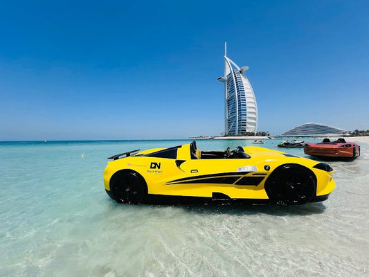 Dubai: passeio Yellow Jetcar no Burj Al Arab (2 lugares)