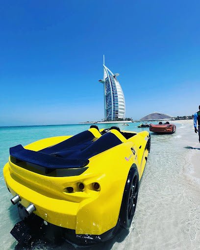 Dubai: gele jetcar-tour in Burj Al Arab (2-zits)