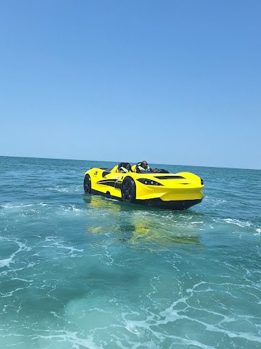 Dubai: gele jetcar-tour in Burj Al Arab (2-zits)