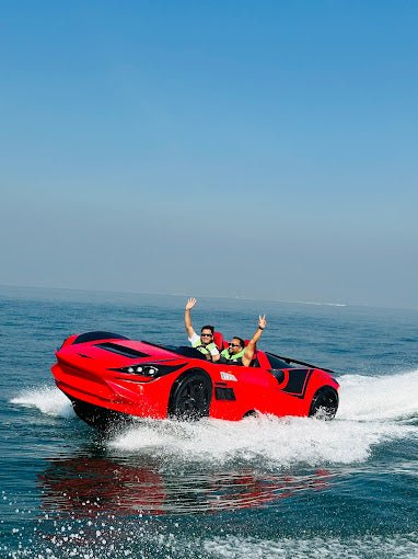 Dubai: gele jetcar-tour in Burj Al Arab (2-zits)