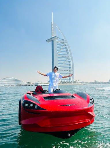 Dubai: gele jetcar-tour in Burj Al Arab (2-zits)