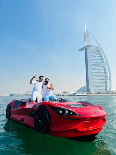 Dubai: gele jetcar-tour in Burj Al Arab (2-zits)