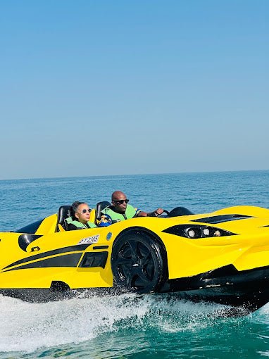 Dubai: gele jetcar-tour in Burj Al Arab (2-zits)