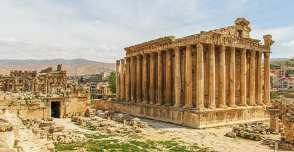 De Beyrouth : visite guidée de Beka et Baalbek