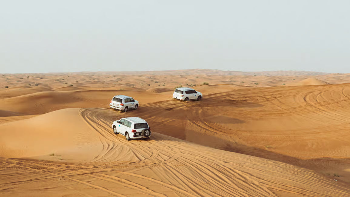 Doha : Safari dans le désert avec nuitée, dîner barbecue et séjour en camp