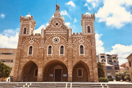 From Beyrouth : Excursion d'une journée aux lacs d'Aaqoura, à la cascade de Baatara et à Batroun