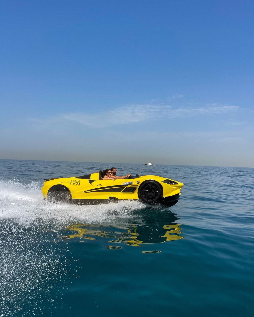 Dubai: gele jetcar-tour in Burj Al Arab (2-zits)