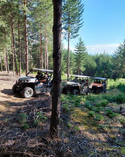 Faraya: begeleide ATV-tour naar Chabrouh Dam, St. Charbel en bergen