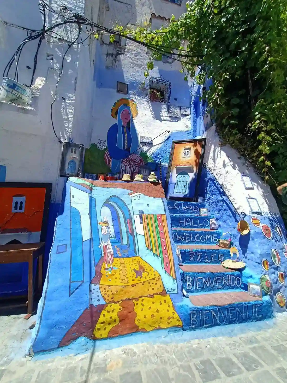 From Fès : excursion d’une journée pour visiter Chefchaouen et faire du sightseeing en ville