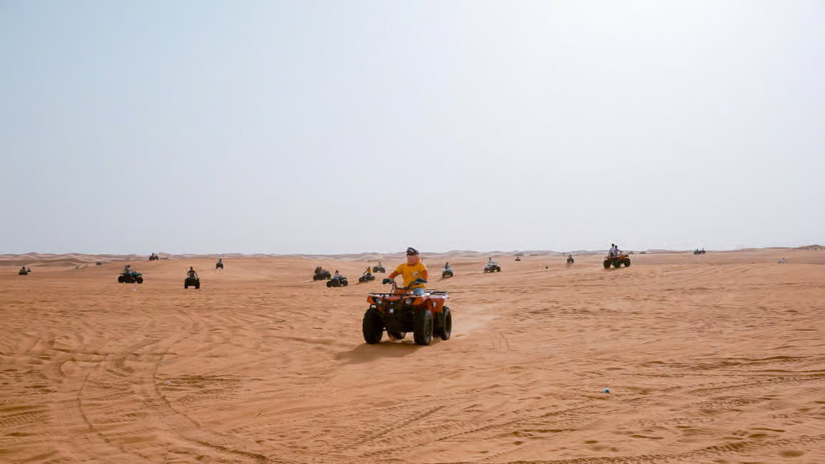 Doha : Safari dans le désert avec nuitée, dîner barbecue et séjour en camp
