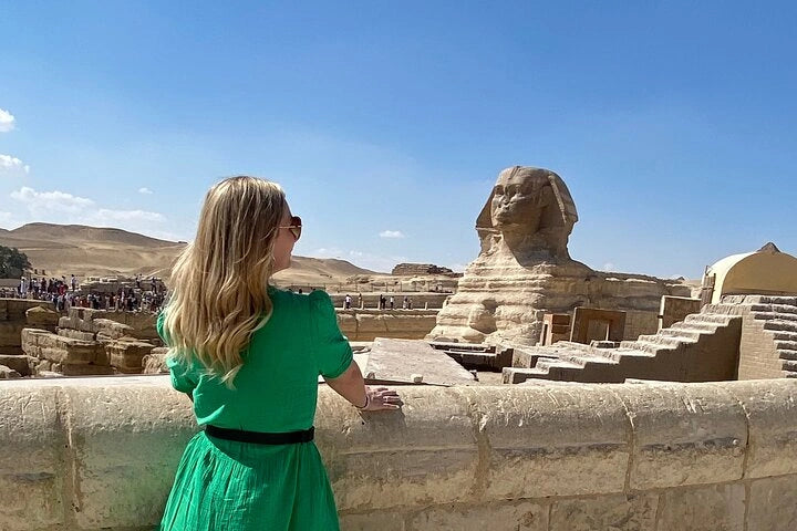 Cairo: Private Tour of Pyramids of Giza, Sphinx, Camel Ride and Lunch