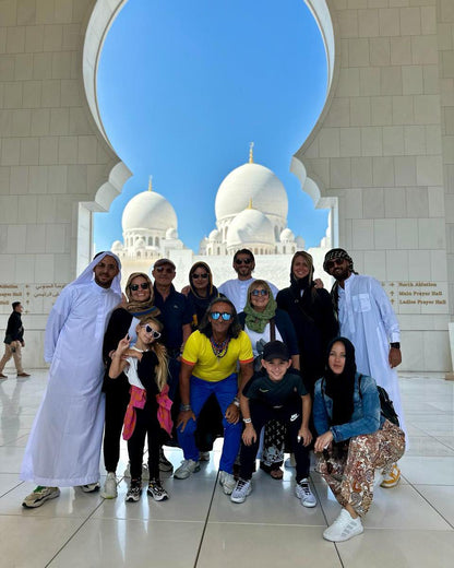 De Dubai: viagem de dia inteiro a Abu Dhabi com motorista que fala inglês