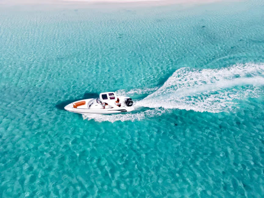 フルガダ：シュノーケリング付きパラダイス島へのスピードボートツアー