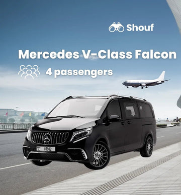 Doha: Prywatny wynajem vana Mercedes Benz V-Class Falcon z kierowcą