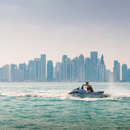 Doha: Jet Ski Adventure at Old Doha Port with Hotel Pickup