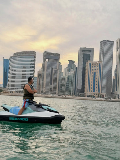 Doha: Jet Ski Adventure at Old Doha Port with Hotel Pickup