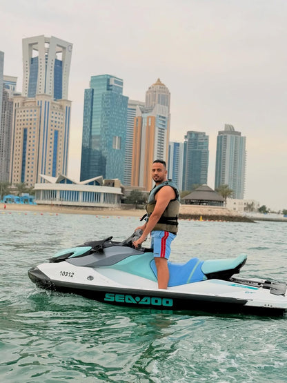 Doha: Jet Ski Adventure at Old Doha Port with Hotel Pickup