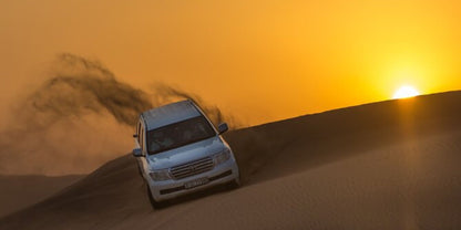 Dubai: Private Wüstensafari im Geländewagen am Morgen