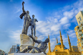 Beirut: City Highlights Tour & Boat Ride at Raouche Rocks