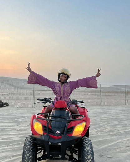 Doha: 4x4 Full-Day Private Desert Safari, Camel Ride, Quad Bike and BBQ Dinner Trip