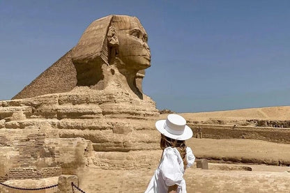 Cairo: Private Day Tour to Giza Pyramids Sphinx, Saqqara, and Memphis