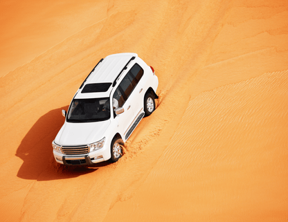 دبي: رحلة سفاري صحراوية خاصة 4×4 عند شروق الشمس