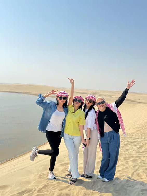 Doha: Półdniowa wycieczka na pustynię z jazdą po wydmach i wizytą nad Morzem Wewnętrznym