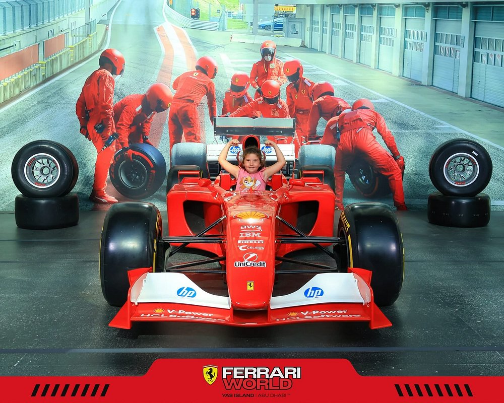 Абу-Даби: Частный тур с билетом на вход в Ferrari World