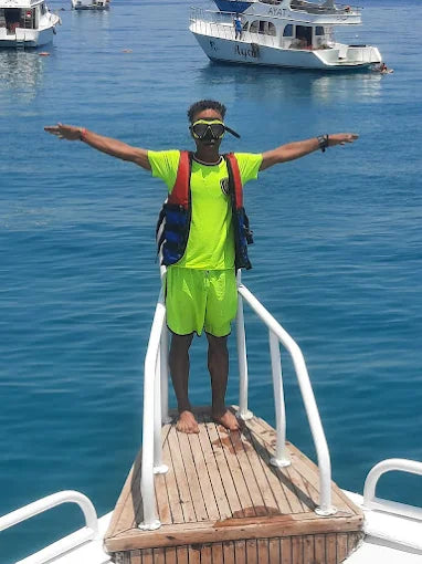 Aïn el-Sokhna : Croisière en bateau de snorkeling de luxe avec déjeuner
