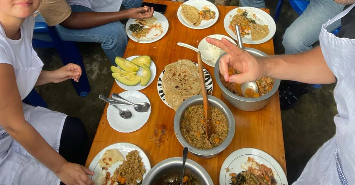 Arusha: Aula compartilhada de culinária tradicional tanzaniana