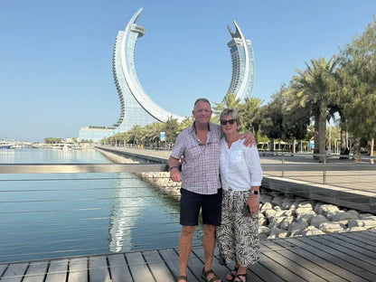 Doha: Privat nattbytur med henting på hotell