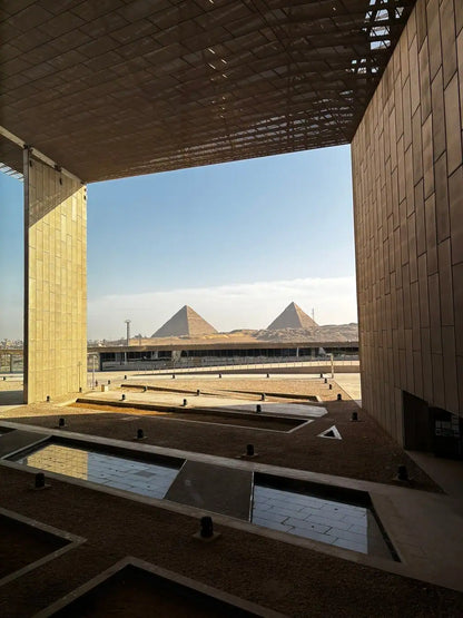 Il Cairo: tour privato di un’intera giornata alle Piramidi di Giza, alla Sfinge e al Grande Museo Egizio