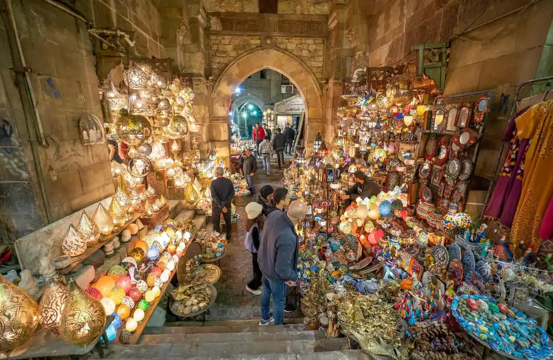 Le Caire : visite guidée du Grand Musée égyptien et de Khan el-Khalili avec déjeuner