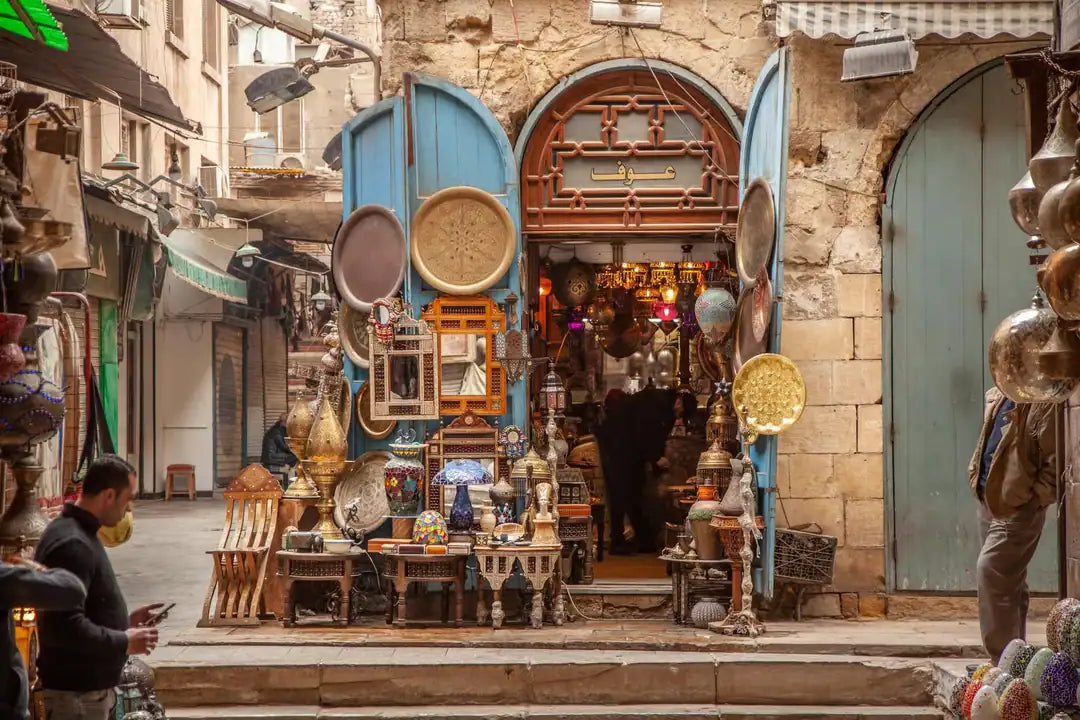 Le Caire : visite guidée du Grand Musée égyptien et de Khan el-Khalili avec déjeuner