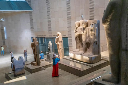 Le Caire : visite guidée du Grand Musée égyptien et de Khan el-Khalili avec déjeuner