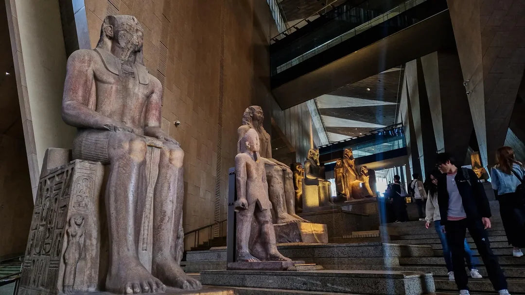 Le Caire : visite guidée du Grand Musée égyptien et de Khan el-Khalili avec déjeuner