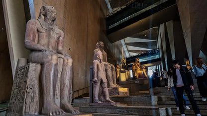 Le Caire : visite guidée du Grand Musée égyptien et de Khan el-Khalili avec déjeuner