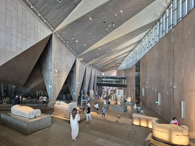 Le Caire : Visite guidée privée des Pyramides de Gizeh et du Grand Musée Égyptien - Journée complète