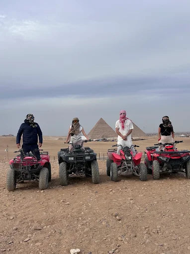 Cairo: Quad Bike Safari Experience at Giza Pyramids