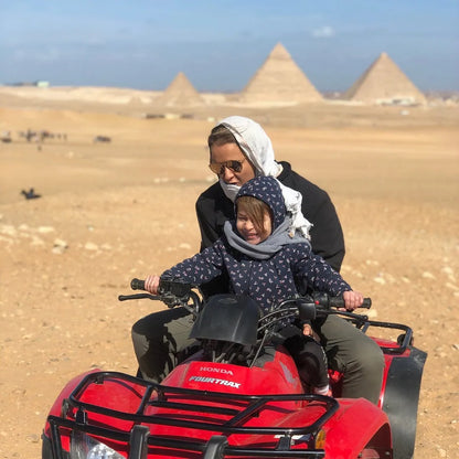 Cairo: Quad Bike Safari Experience at Giza Pyramids