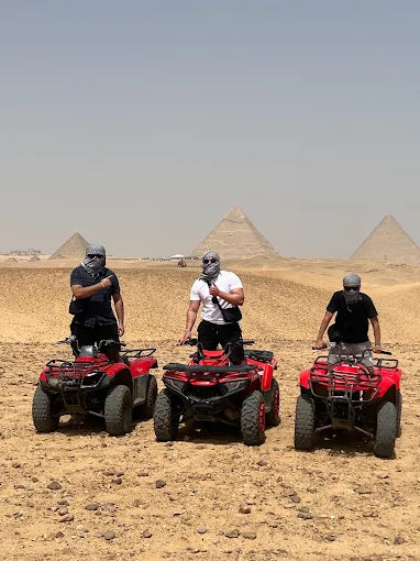 Cairo: Quad Bike Safari Experience at Giza Pyramids