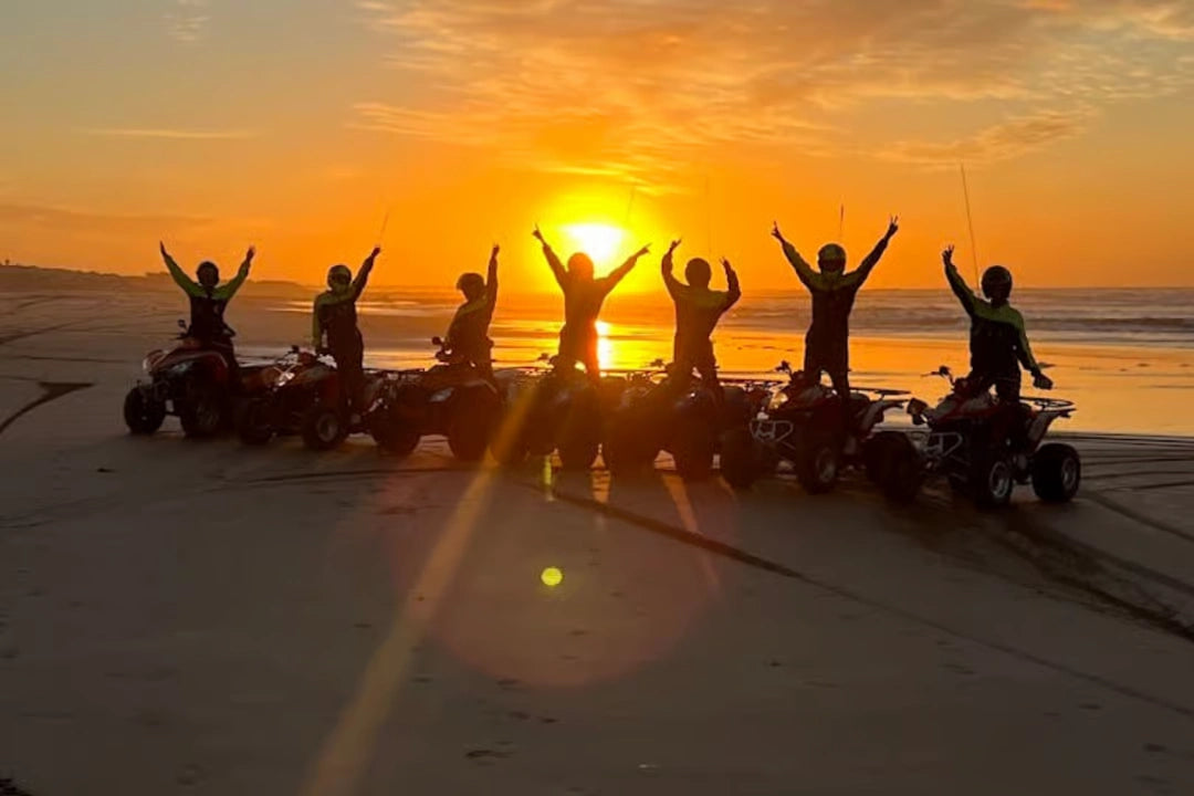 Casablanca: Beach Quad Bike Ride with Hotel Transfers