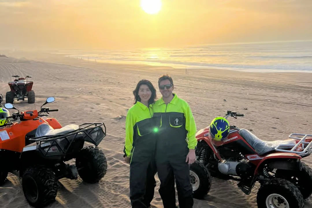 Casablanca: Beach Quad Bike Ride with Hotel Transfers
