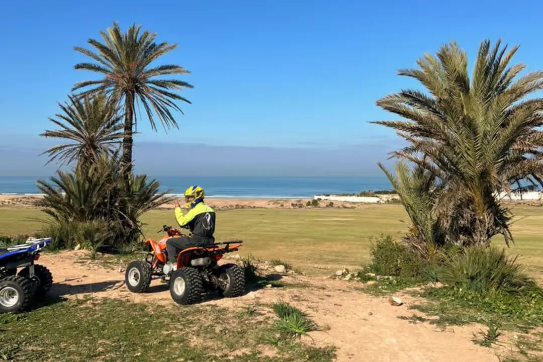Casablanca: Beach Quad Bike Ride with Hotel Transfers