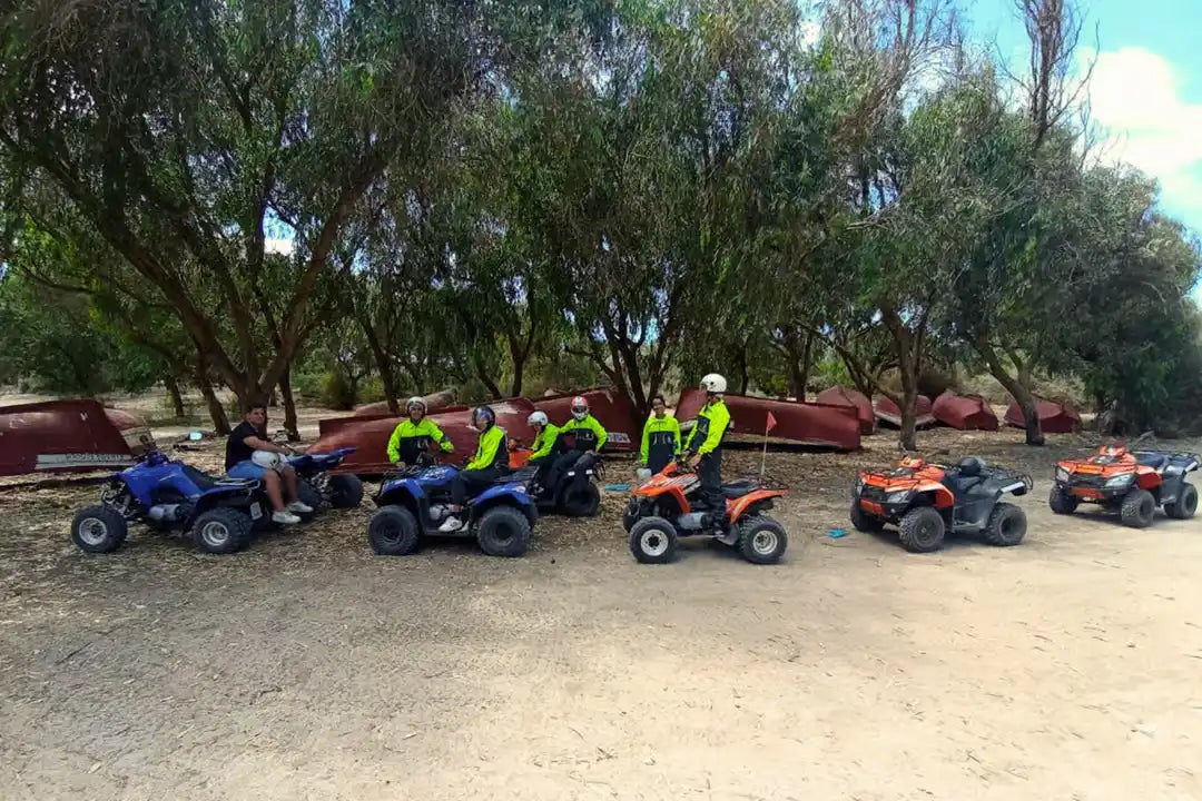 Casablanca: Beach Quad Bike Ride with Hotel Transfers