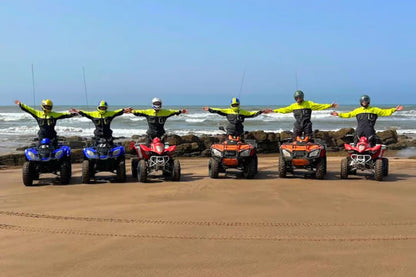 Casablanca: Beach Quad Bike Ride with Hotel Transfers
