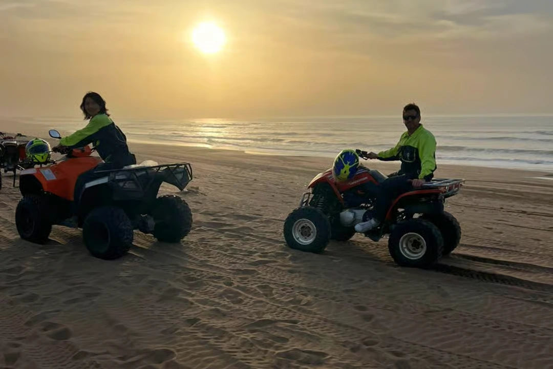 Casablanca: Beach Quad Bike Ride with Hotel Transfers