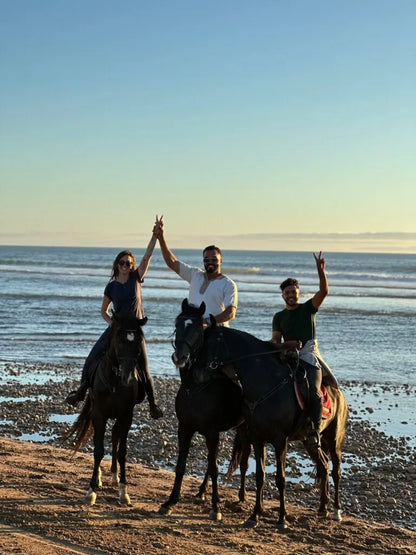 Casablanca: Ausritt am Strand und im Wald