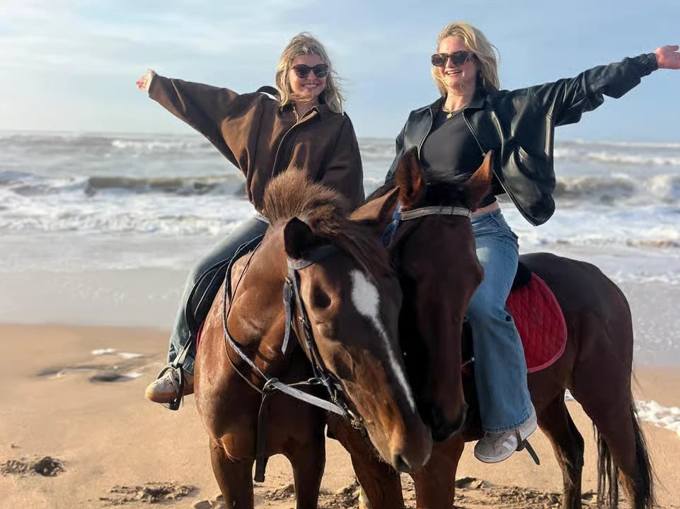 Casablanca: Ausritt am Strand und im Wald