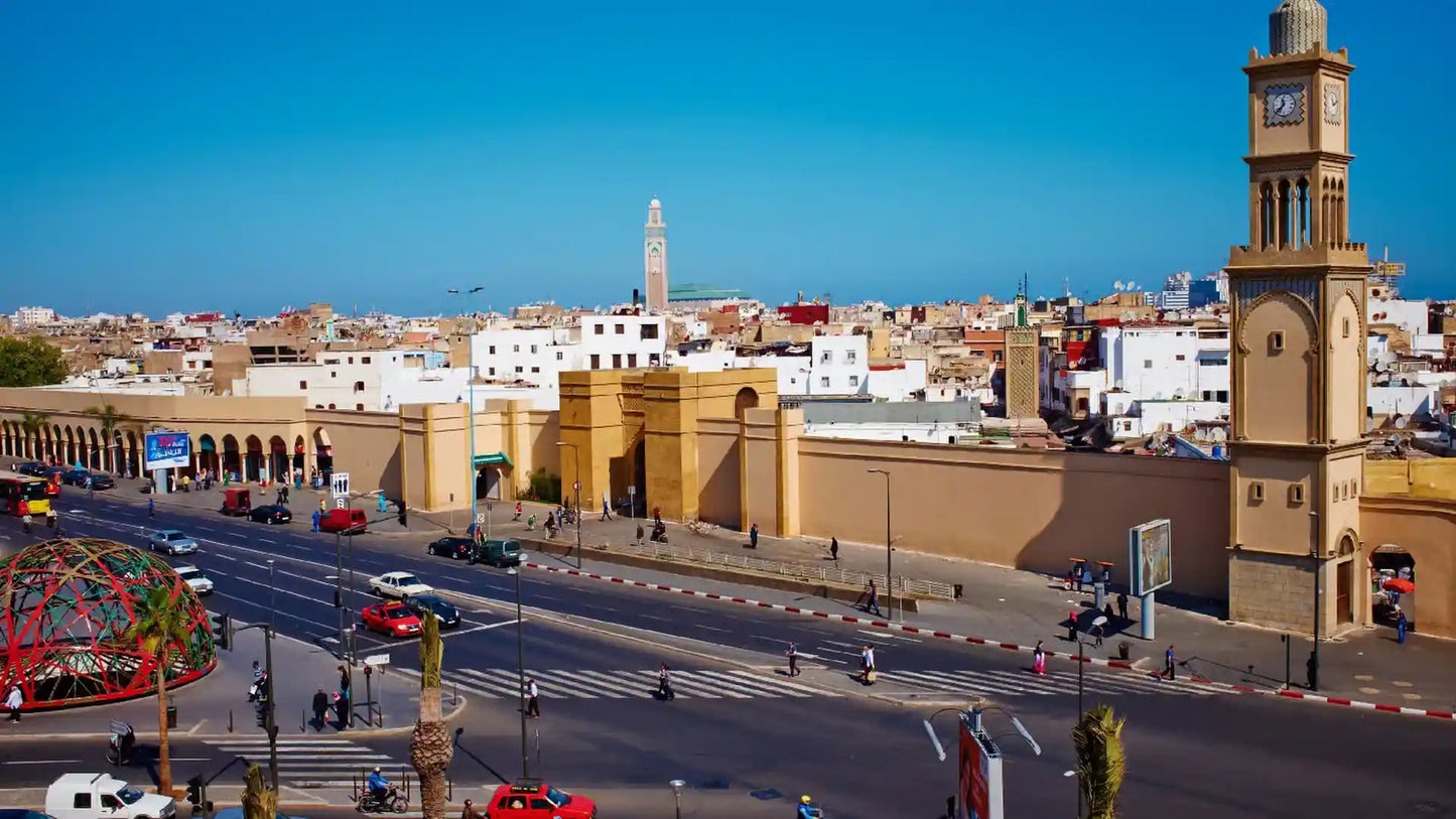 Casablanca: Geführte Tour zu den Highlights der Stadt mit Besuch der Hassan-II.-Moschee